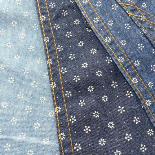 色织牛仔布、高弹力女裤用料,夏装衬衫用料图7