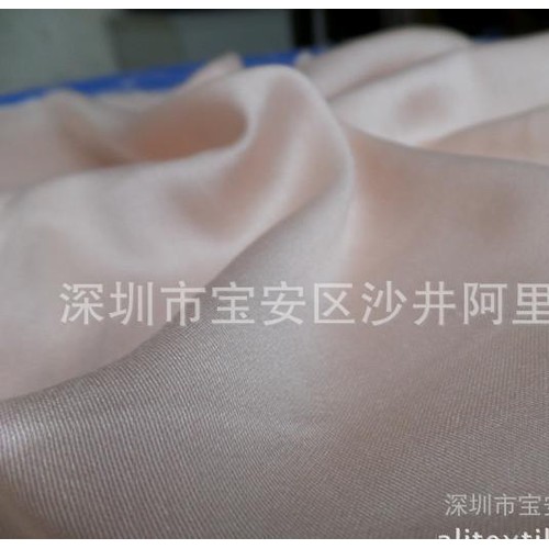 现货 细斜布 人棉T弹力纺氨纶弹力缎纹面料 60支S衬衫tr图2