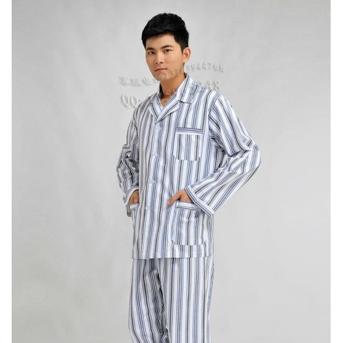 供应立恩之诺男士**纯棉病号服病员服睡衣图3