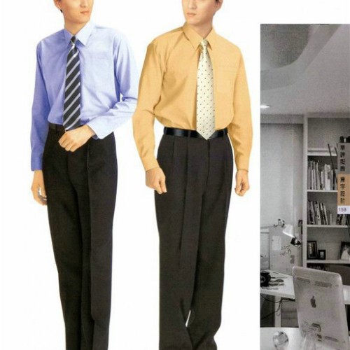 定制            男士衬衫西裤吾衣园职业套装装工图3