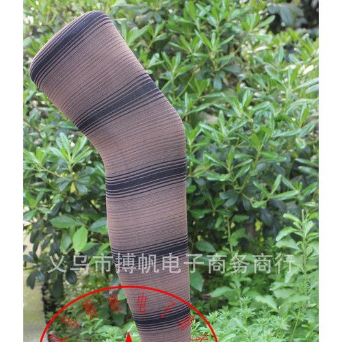 无缝仿牛仔提花裤 九分打底裤 弹力裤送录音  提花裤图3