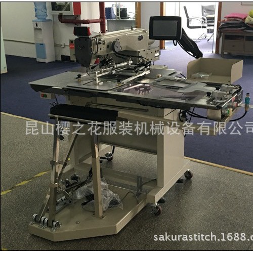 自动贴袋机（牛仔裤，衬衫，休闲服口袋等）图3