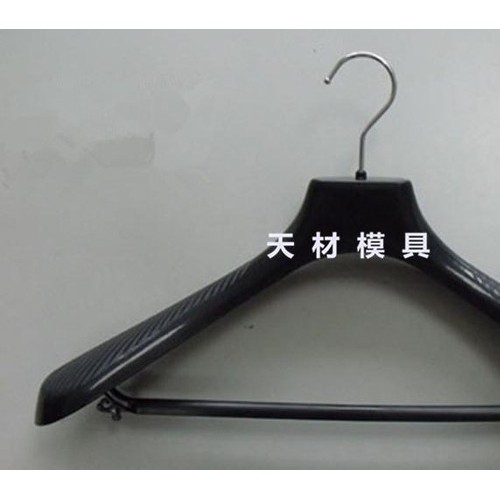 家用宽肩塑料晾衣架模具 衬衫衣架模具图3