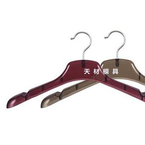 家用宽肩塑料晾衣架模具 衬衫衣架模具图1