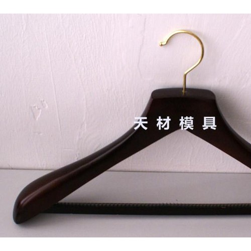 家用宽肩塑料晾衣架模具 衬衫衣架模具图4