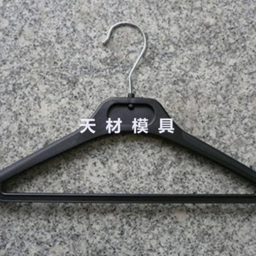 家用宽肩塑料晾衣架模具 衬衫衣架模具图6
