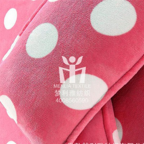 直销珊瑚绒 家纺服装睡衣针织面料 柔软保暖床单 毛毯面料图3
