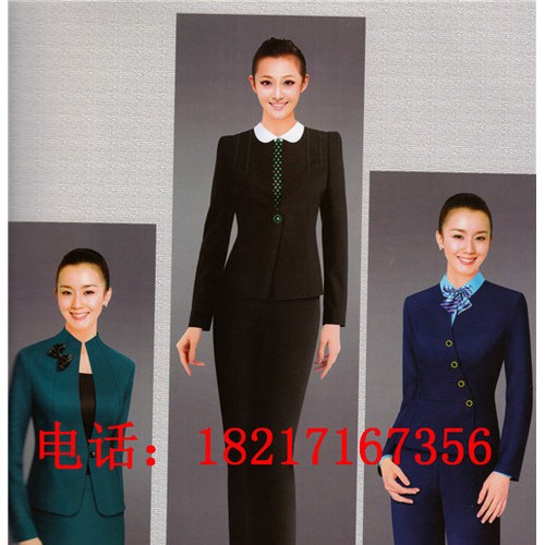 办公女职业装|夏季女衬衫|夏季职业套装|白领工作服|全棉衬衫图2