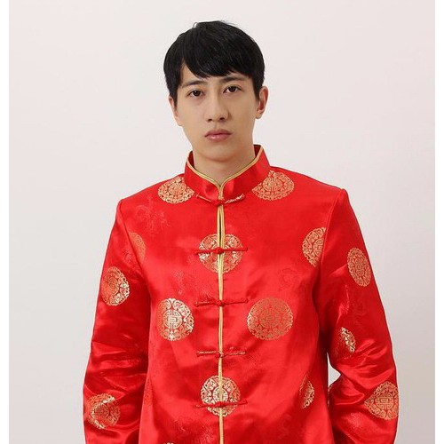 批发APEC男式长袖唐装 M4001-M4006图3