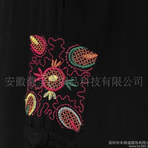 木棉道.新款品牌唐装 时尚休闲民族风女装裙裤 舞蹈服装批发图3
