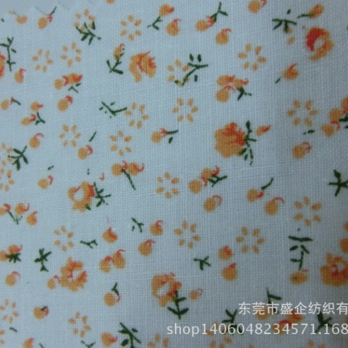SQ019#现货 全棉印花布 碎花布 睡衣玩具鞋子等面料 衣图2