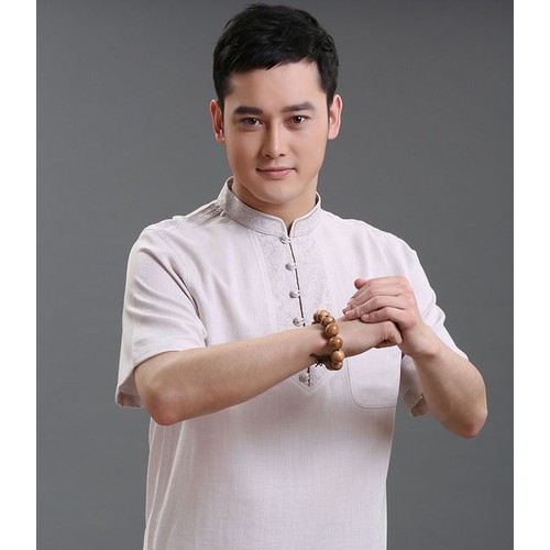 唐装上衣批发唐袭世家男士唐装中式服装汉服图1