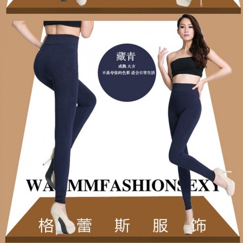 厂家供应时尚天鹅绒打底裤折扣批发 格蕾斯品牌女装折扣平台图2