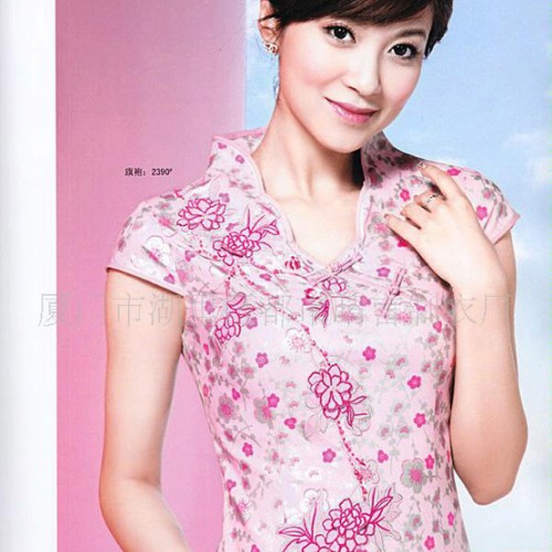 设计生产各式长短古典旗袍  唐装  制服  酒店装图3