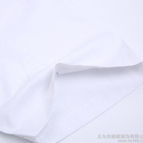 2015  男式夏季半袖白衬衫工装职业寸衣4s汽车销售条纹
