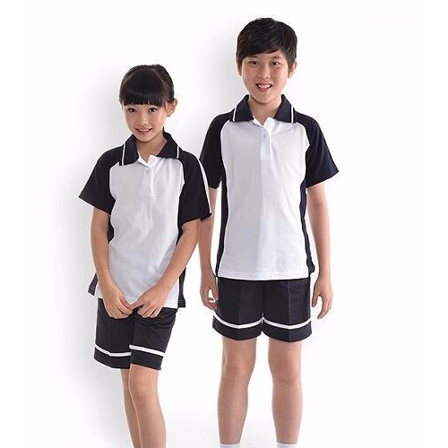 曲阜圣地厂家定做校服中小学生校服中学生运动装夏季学生校服夏季纯棉