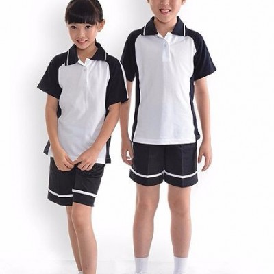 曲阜圣地厂家定做校服中小学生校服中学生运动装夏季学生校服夏季纯棉