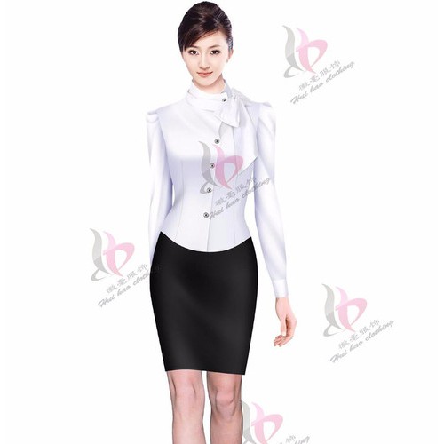 徽毫量身定做企业西服，西服套装**纯棉衬衫图2
