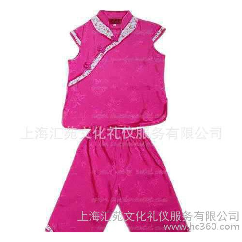 汇苑服饰男女童装 1284 唐装小孩服装图1