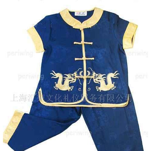 汇苑服饰男女童装 1283 唐装小孩服装图3