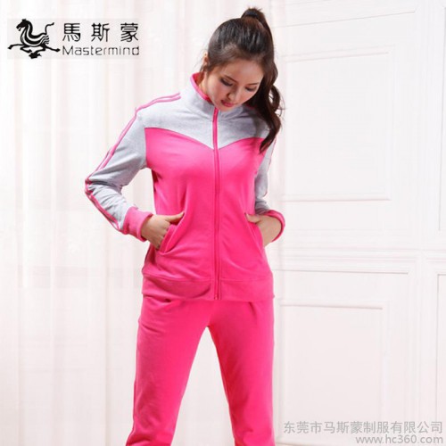 [马斯蒙]足疗按摩技师工作服工衣女秋冬季运动装DY1421图2
