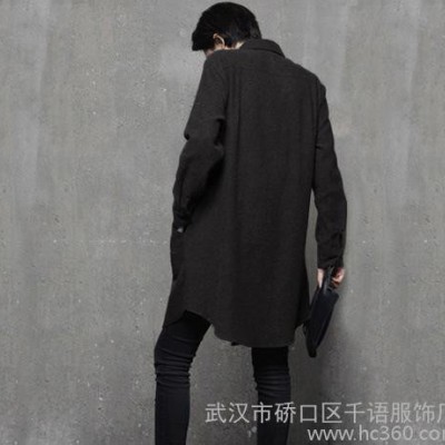 2015夏季女装新品衬衫 OL通勤中长款宽松衬衣女 一件代发