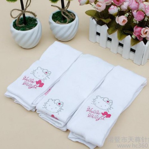 【K T猫连裤袜】儿童全棉hello kitte纯棉打底裤袜批发一件代发图3
