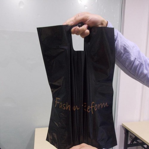 **布纹式手提塑料袋 **通用服装袋 衬衣打底裤包装袋现货图2