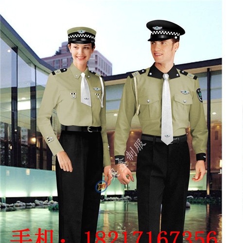 夏季保安服保安服衬衫保安服套装物业保安服夏装订做图3