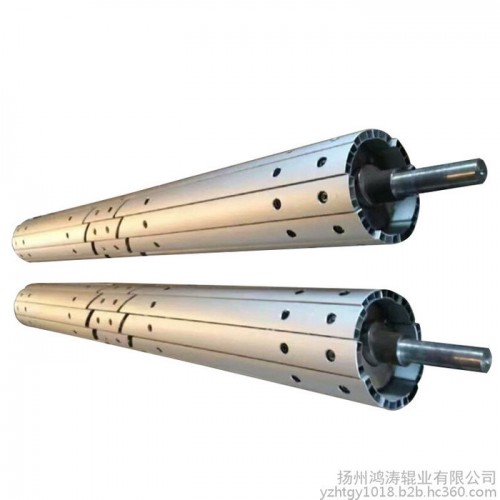 【鸿涛辊业】直销铝合金开幅辊展开轮 展开轮主动链轮开幅辊 棉纱轮主动展平辊图7