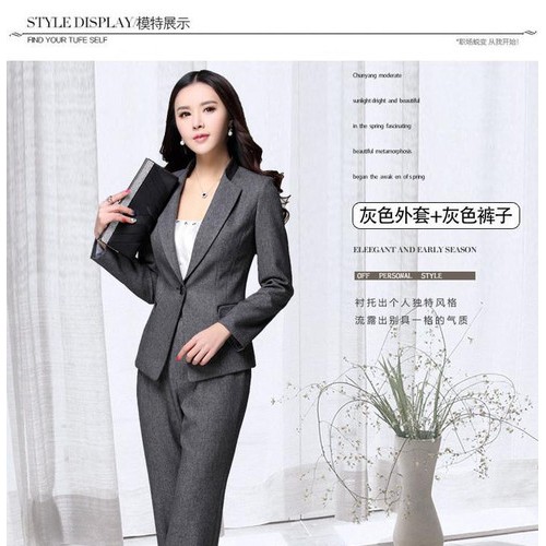 M .Z ARIS FAM铭庄世家男女。式西服套装 职业装工装衬衫图8
