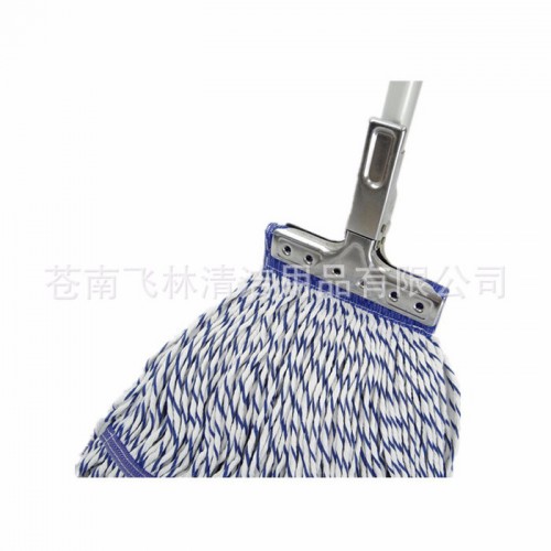 2015**1806地拖头彩色网布水拖头双拼棉纱拖把头**吸水图7