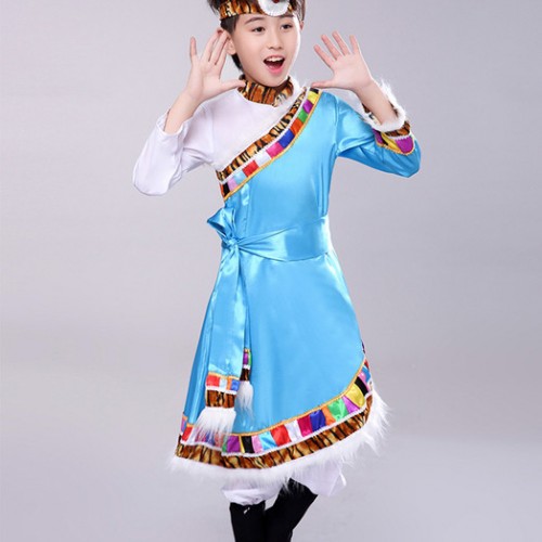 藏族舞蹈服 少数民族服专业厂家 专业设计图6