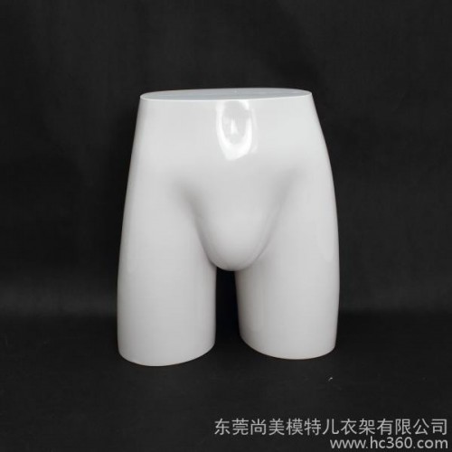 厂家批发塑料PC透明男臀模特 男款半身内衣裤打底裤陈列展示道具图3