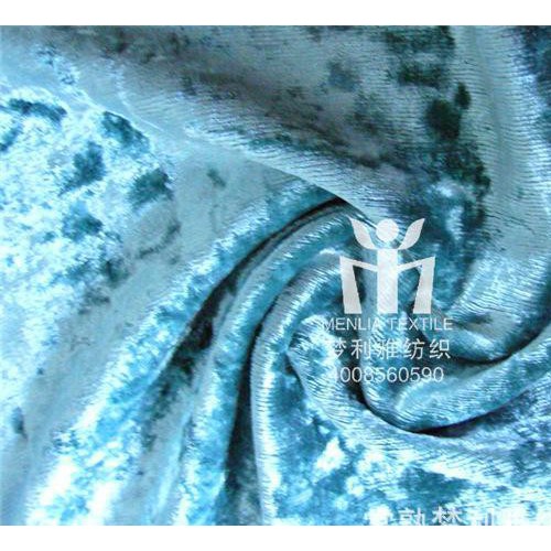 平板复合花点冰花绒 钻石绒沙发布料 打底裤修身裤面料图2
