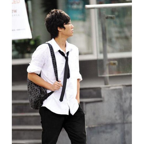 供应英伦学院风班服学生装服装上装 韩版校服日本校服短袖长袖白衬衫 男女款图3