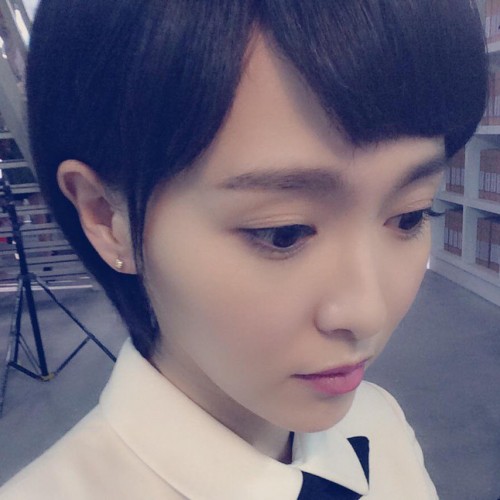 2015夏装新款赵默笙唐嫣明星同款蝴蝶结娃娃领气质连衣裙女衬衫裙图3