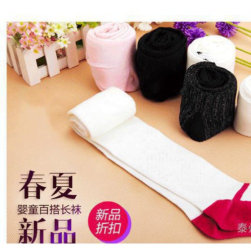 哥登宝出口外贸婴童宝宝提花连裤袜 宝宝舞蹈打底裤袜 纯棉长筒袜图2