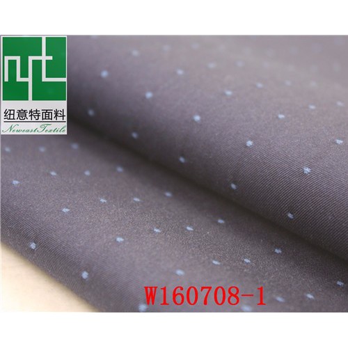 纽意特梭织棉弹靛蓝提花衬衫时装面料厂家定制 棉弹靛蓝提花面料图2