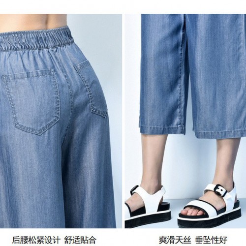 100%天丝色织布面料天丝牛仔布图2