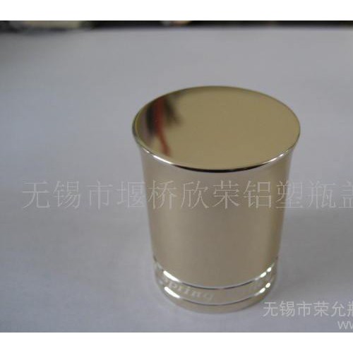 专业生产100ml亮金切线印标打标盖 欣荣牌 打标盖图2
