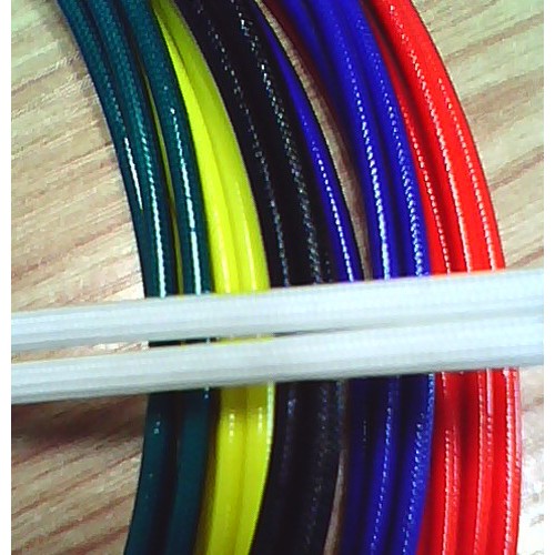内纤维纱编织外硅橡胶玻纤管1mm---30mm绝缘套管图2