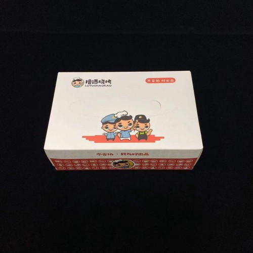 沈阳厂家定做餐巾纸 印标盒装餐巾纸定制20-30片纸巾盒免费设计图2