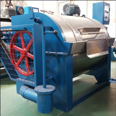 江苏大型卧式工业洗衣机 泰州XGP-200公斤工业洗衣机厂家 海豚洗涤设备厂家
