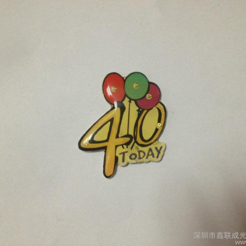 供应XLCXLC-00005供应闪光胸章，徽章，肩章，磁力扣图2