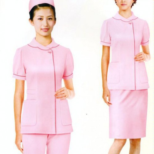服装加工厂来图来样设计定做医护服装 白大褂 护士服 护工服定图1