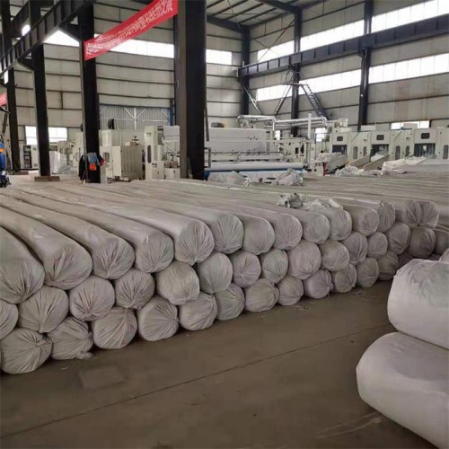 涤纶土工布 300g涤纶土工布 长期大量销售 黑色土工布图5