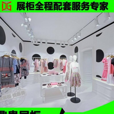 欧式服装店展柜 专业量身设计定制欧式服装店展柜