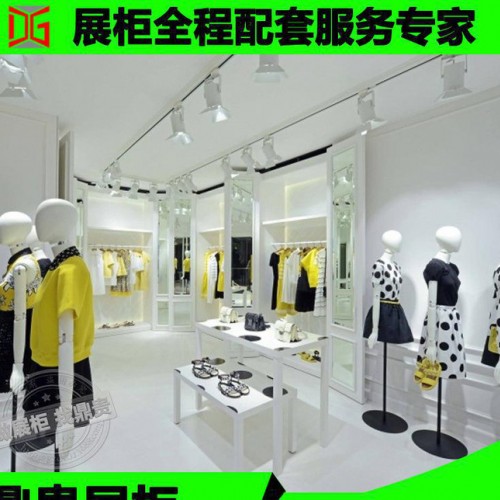 欧式服装店展柜 专业量身设计定制欧式服装店展柜图2