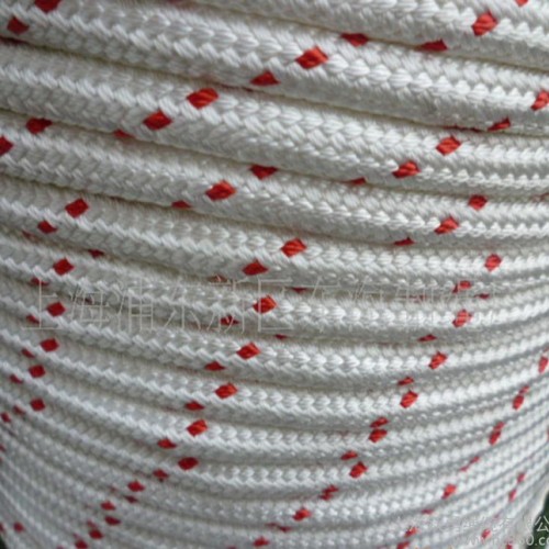 安全绳，高强涤纶编织绳 高空外墙清洗副绳 涤纶安全绳